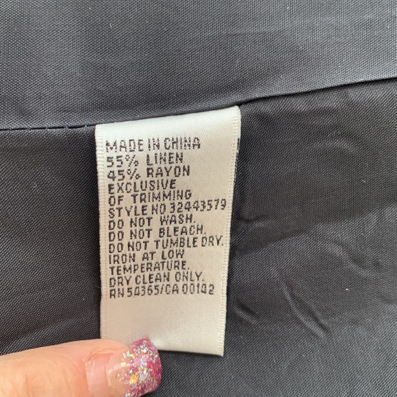 Nygard Collection Floral  Embroidered Jacket - Picture 10 of 10